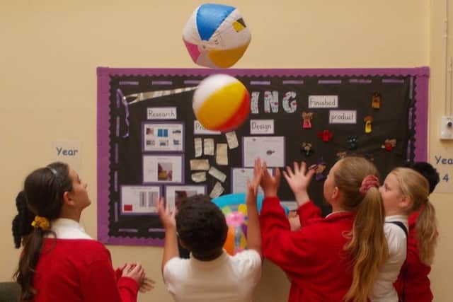 School pupils at Irchester Primary took part in fun experiments NNL-191207-131046005