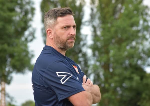 Kettering Town manager Nicky Eaden. Picture by Paul Cooke/Poppies Media