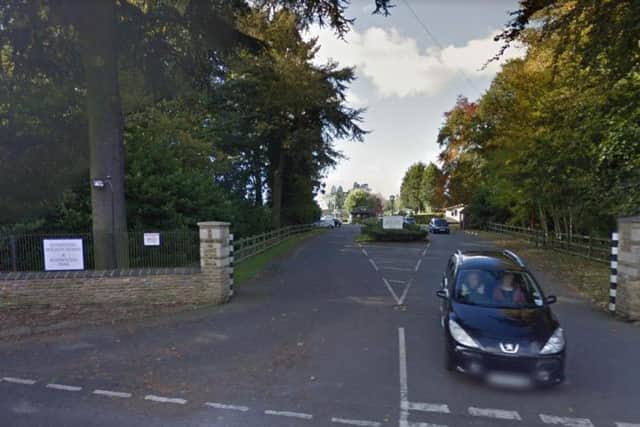 The incident took place yesterday at Overstone Solarium Lakeside Club.