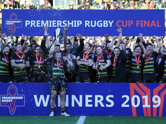 Saints won the Premiership Rugby Cup last season