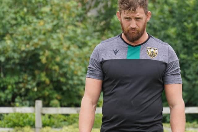 Saints forward Tom Wood is confident his side can cope with the extra expectation this season (picture: Northampton Saints)