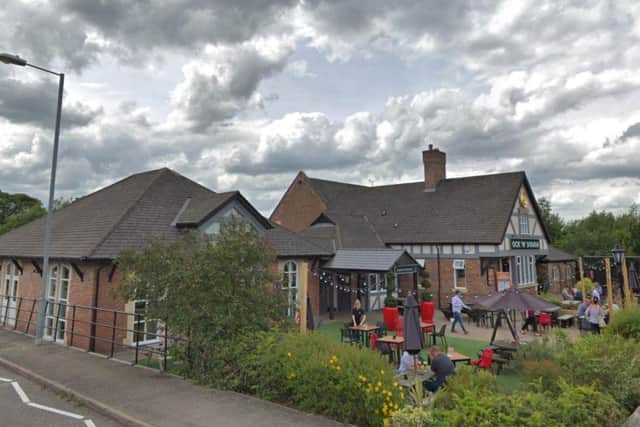 The pub in Farm Road where the incident took place