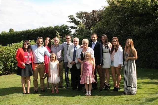 Ann and Andy Mullen - 65th wedding anniversary, Married in Corby July 24th 1954 NNL-190722-132119005