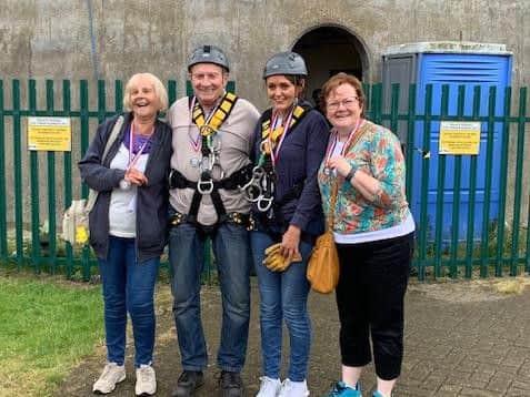 L-R: Mary, Graham, Meg and Cathie.