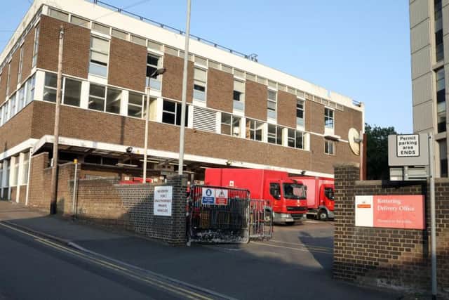 The Kettering delivery office in the town centre.