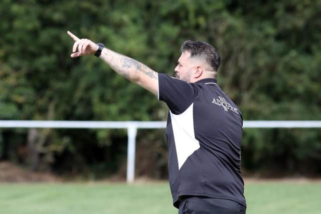 Mitch Austin will lead Rothwell Corinthians into the start of a new Uhlsport United Counties League Premier Division season this weekend. Picture by Alison Bagley