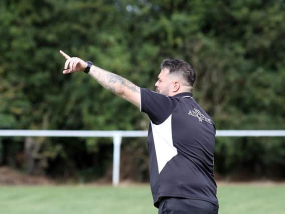 Mitch Austin will lead Rothwell Corinthians into the start of a new Uhlsport United Counties League Premier Division season this weekend. Picture by Alison Bagley