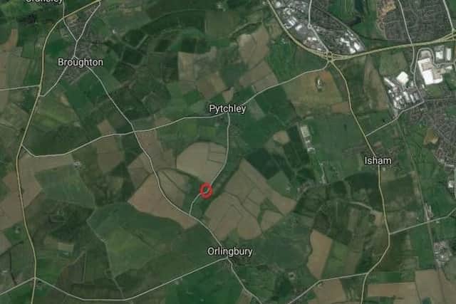 The location of the crash.