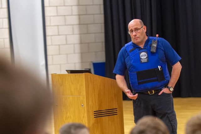 Hundreds of tributes from parents and schools have poured in for PCSO Alex Franklin.