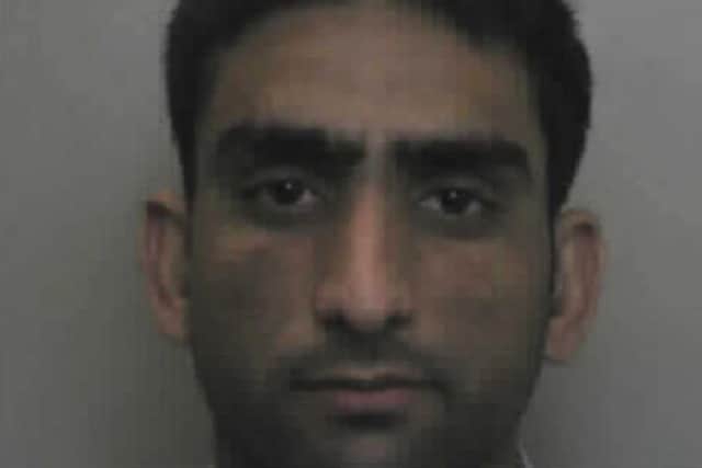 Azhar Younas, who went on the run from the authorities to Spain. NNL-190208-145133005