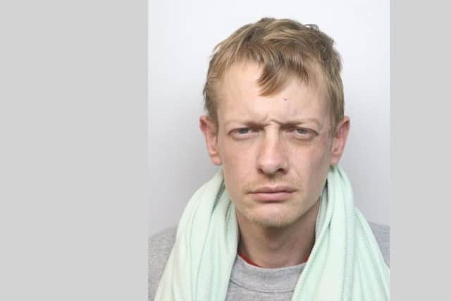 Ross Kelly, of Gordon Street, Rothwell, jailed for three years for Rothwell robberies. NNL-190208-154319005