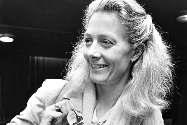 Vanessa Redgrave in Corby 1979
