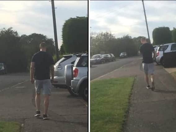 Do you recognise this man? Police want to speak to him in relation to the incident.