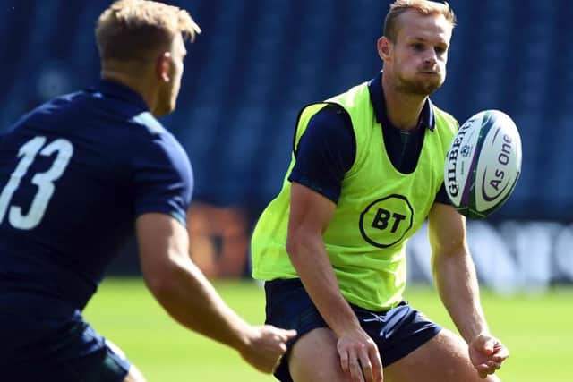 Rory Hutchinson has not made Scotland's World Cup squad