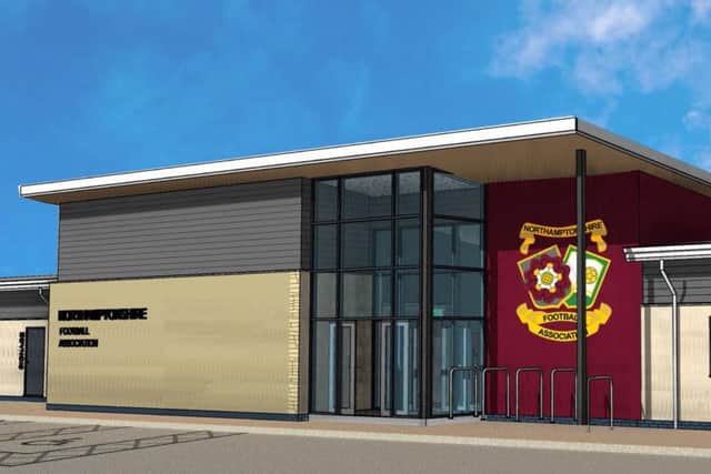 The site would also be the Northamptonshire FA's new HQ.