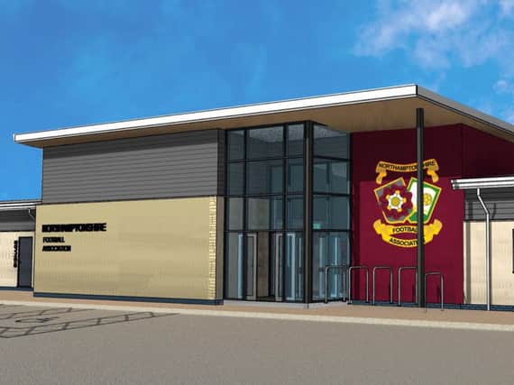 The site would also be the Northamptonshire FA's new HQ.