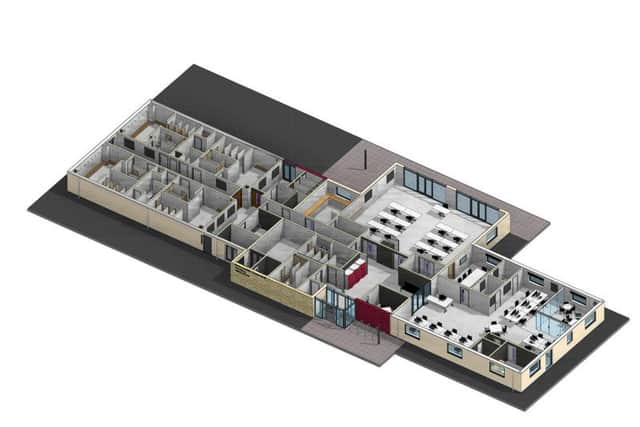 How the office could look.