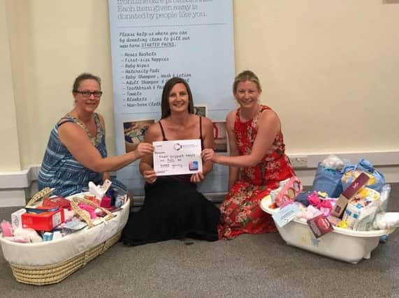 Baby Basics Northampton was in receipt of the funding last year which helped them to finish their 1000th basket.