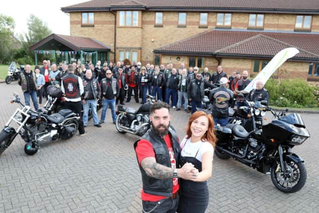 Gaz and Eleanor get into hold ready for Strictly Corby 2019