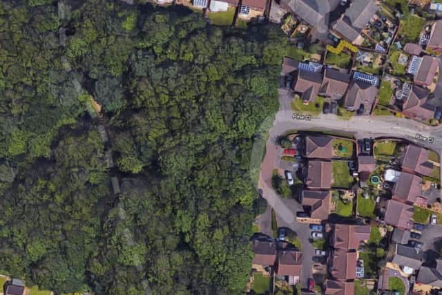 The incident happened near Pine Close, Northampton