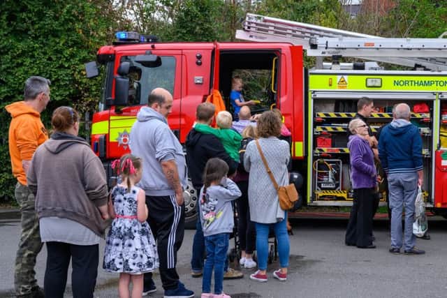 Visitors will get a behind-the-scenes look at Corby Fire Station
