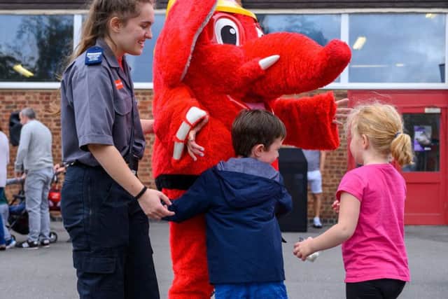 Meet firefighting mascot Welephant