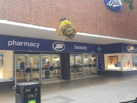 Boots is still open to customers from Gold Street after being broken in to from Newlands Centre