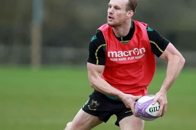 Rory Hutchinson will start for Saints against Leinster