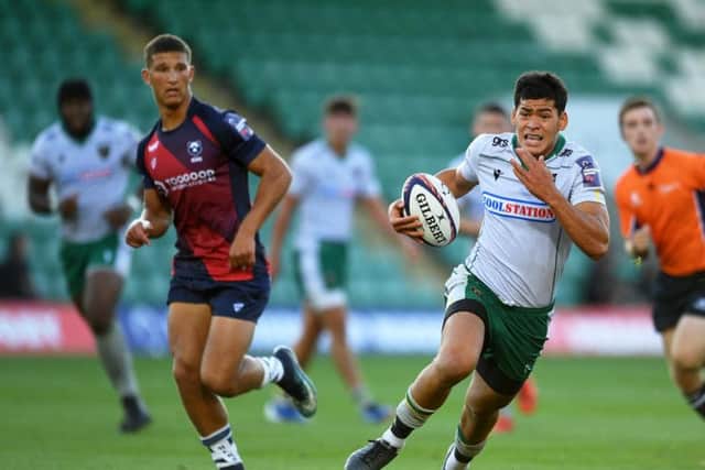Connor Tupai was in action for Saints