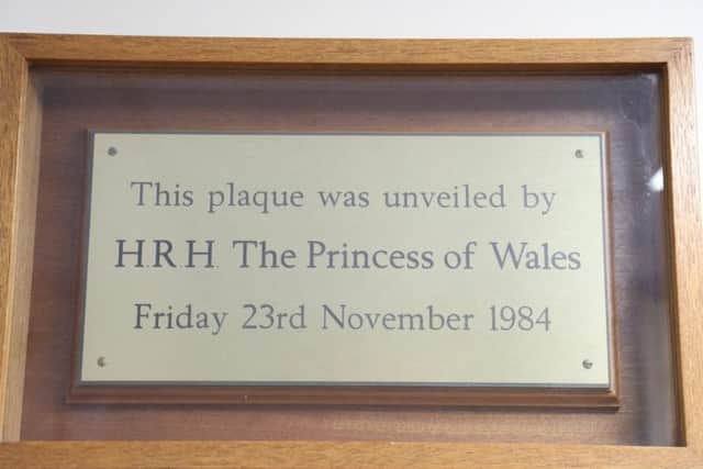 Princess Diana visited on the occasion of the centre's fifth anniversary