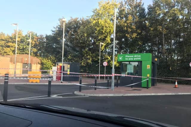 The petrol station kiosk at Kettering's Asda has been closed for unspecified reasons