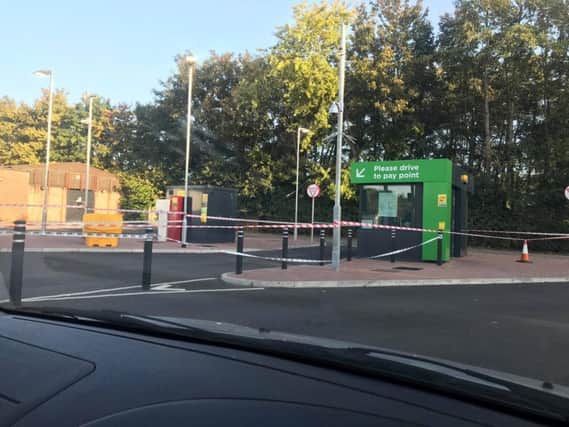 The petrol station kiosk at Kettering's Asda has been closed for unspecified reasons