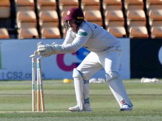 Adam Rossington steered Northants to victory against Durham earlier this week (picture: Dave Ikin)