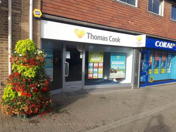 The Thomas Cook in Lower Street, Kettering.