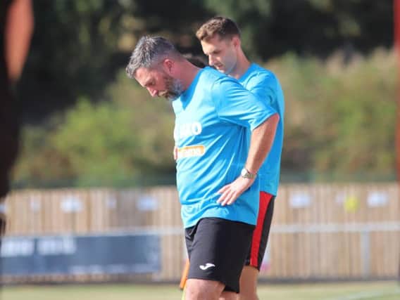 The pressure is mounting on Kettering Town boss Nicky Eaden