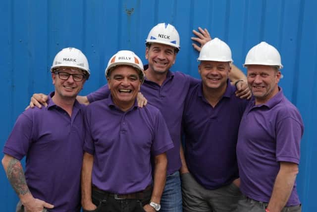 Corby DIY SOS Big Build team