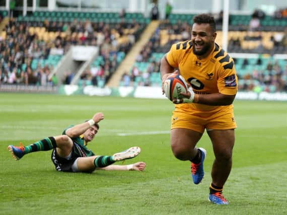 Sione Vailanu scored for Wasps