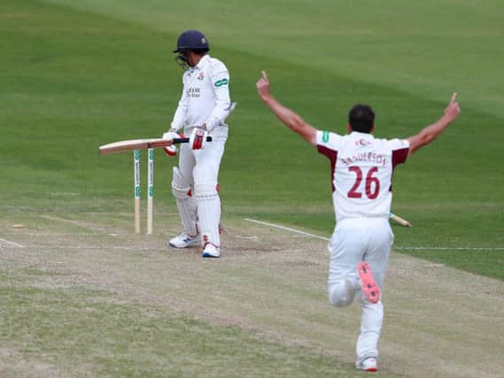 Ben Sanderson has been hugely influential at Northants again this season