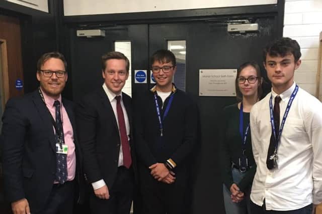 Tom Pursglove opened the centre on Friday.