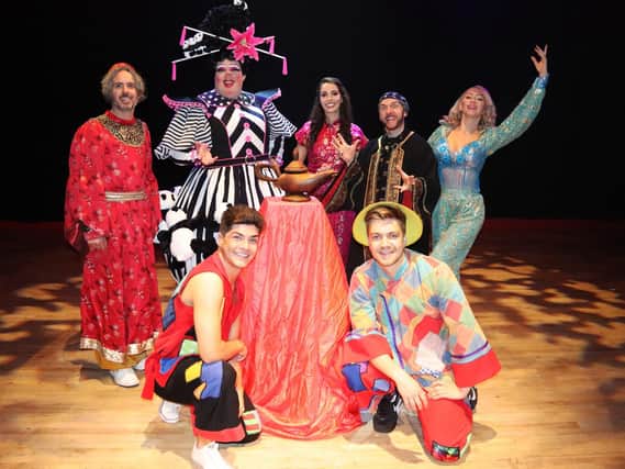 The production of Aladdin is the first professional pantomime to be put on in Wellingborough's Castle Theatre.
