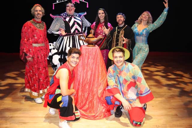 The production of Aladdin is the first professional pantomime to be put on in Wellingborough's Castle Theatre.