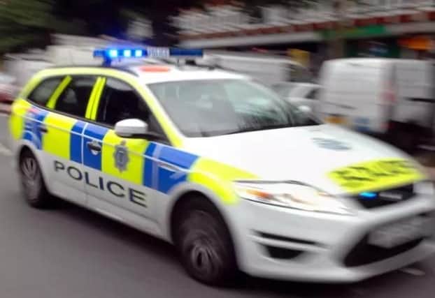 Police are at the scene