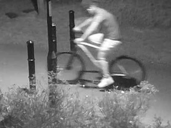 Do you know this man? Picture released by Northamptonshire Police today.