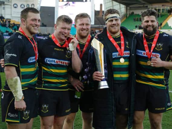 Saints were Premiership Rugby Cup winners last season