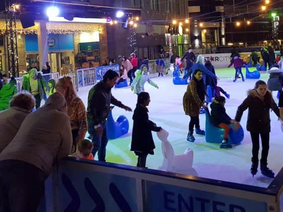 The rink will be in Corby from October 26