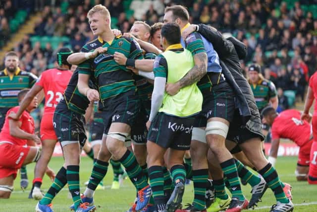 Saints are ready for a local derby at Welford Road this weekend
