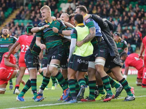 Saints are ready for a local derby at Welford Road this weekend