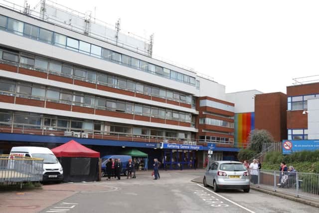 KGH's A&E is struggling to cope with increasing patient numbers and is treating three times as many patients as it was built to cope with everyday