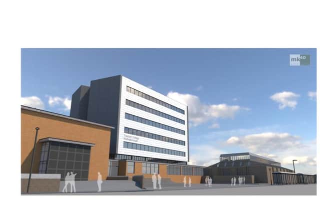 An artist's impression of the refurbished Wellingborough campus.