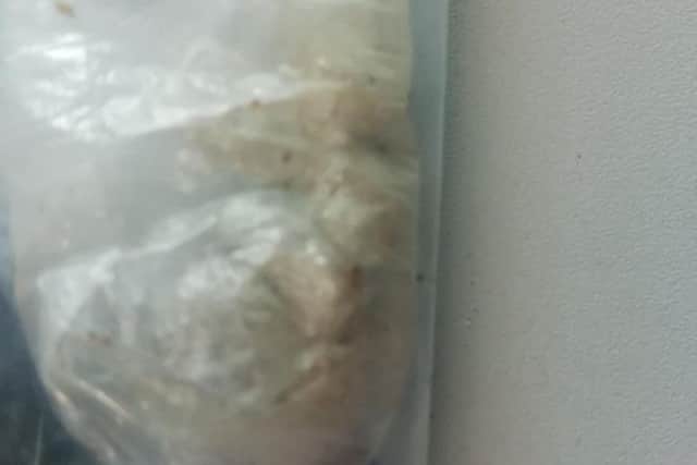 Police found Class A drugs and arrested a man wanted for other drugs offences